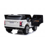 Elektrické autíčko Range Rover HSE - nelakované - biele - dvojmiestne